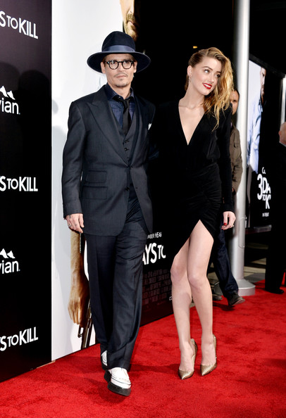 Amber Heard and Johnny Depp