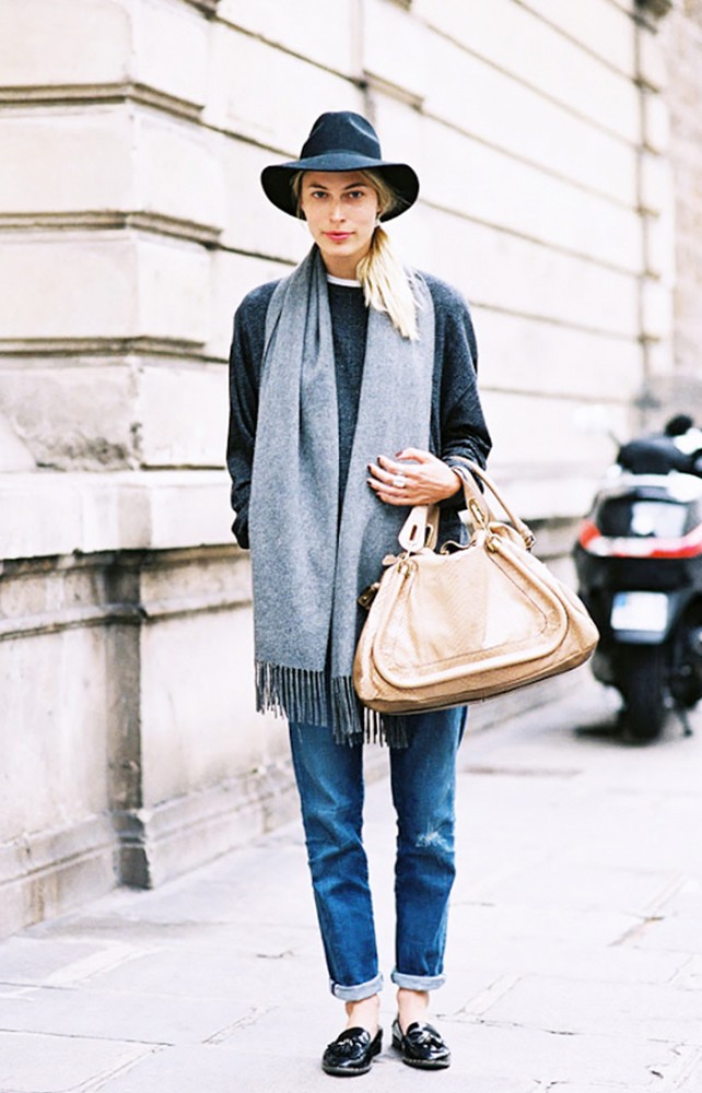 fedora scarf poylover