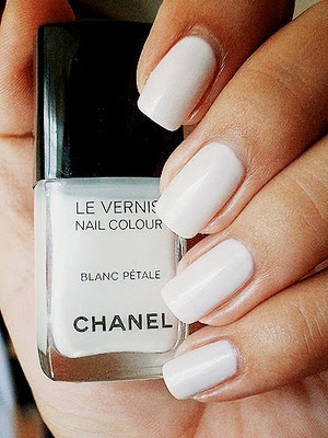 white chanel nail polish
