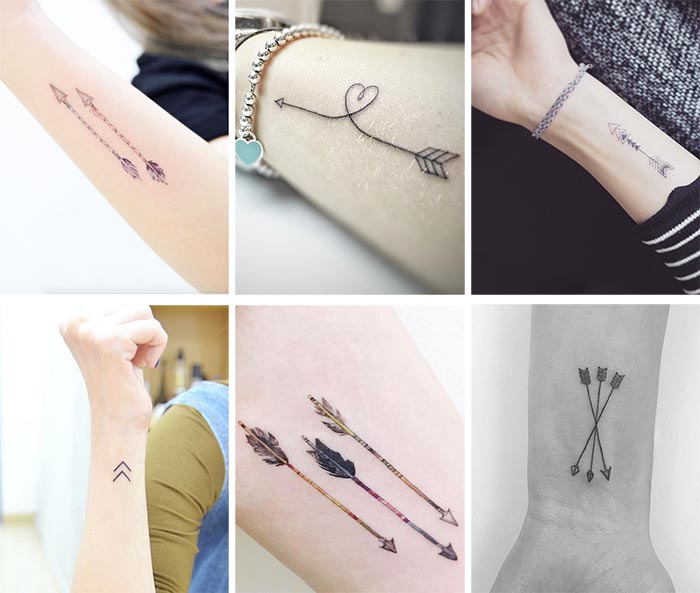 tiny tattoos ideas with meanings tiny arrow tattoos