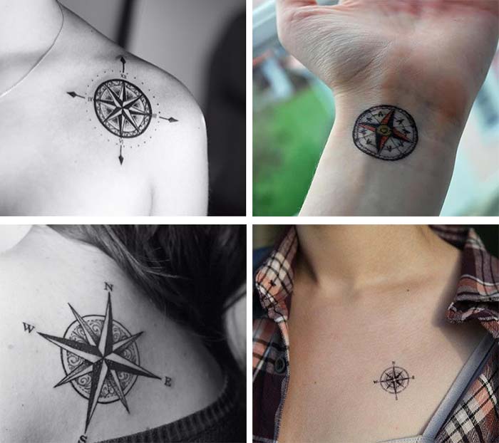 tiny tattoos ideas with meanings tiny compass tattoos