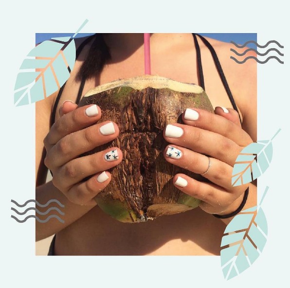 tropical nails 1