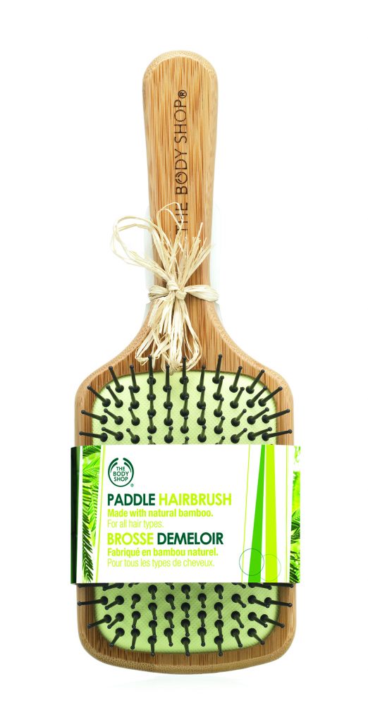 9 BambooPadleBrush
