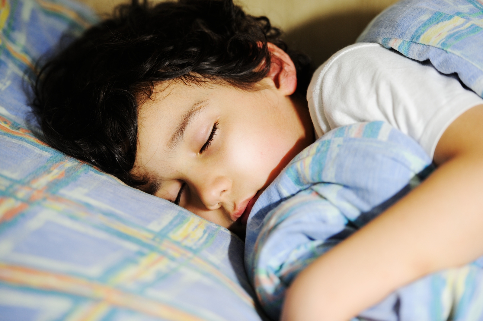 Cute little kid sleeping