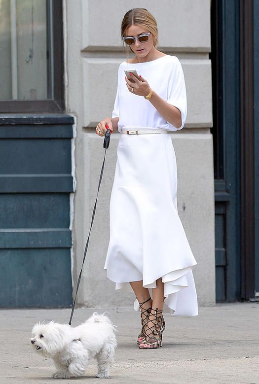 olivia-palermo-all-white-skirt-blouse