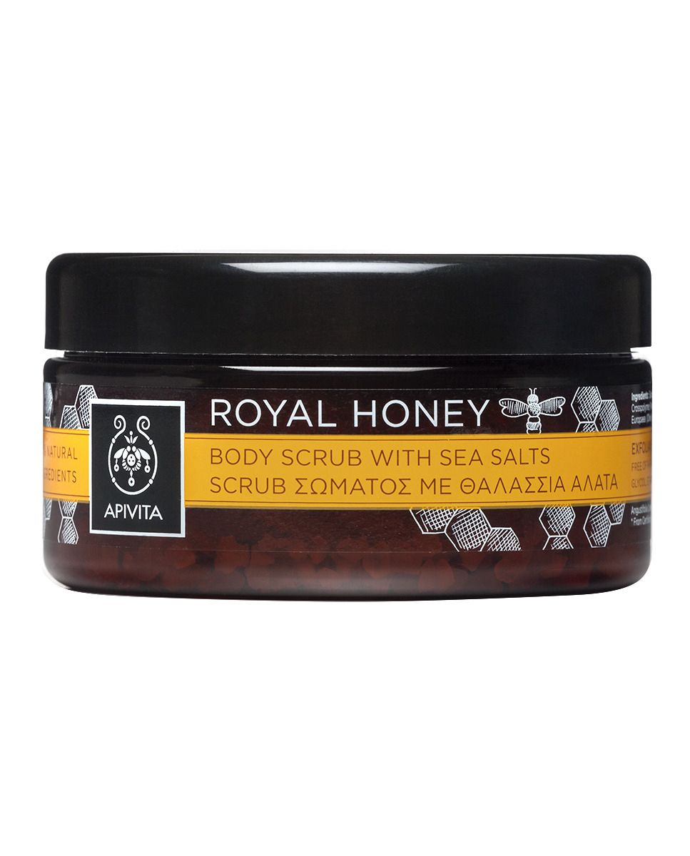 APIVITA ROYAL HONEY Body Scrub with Sea Salts