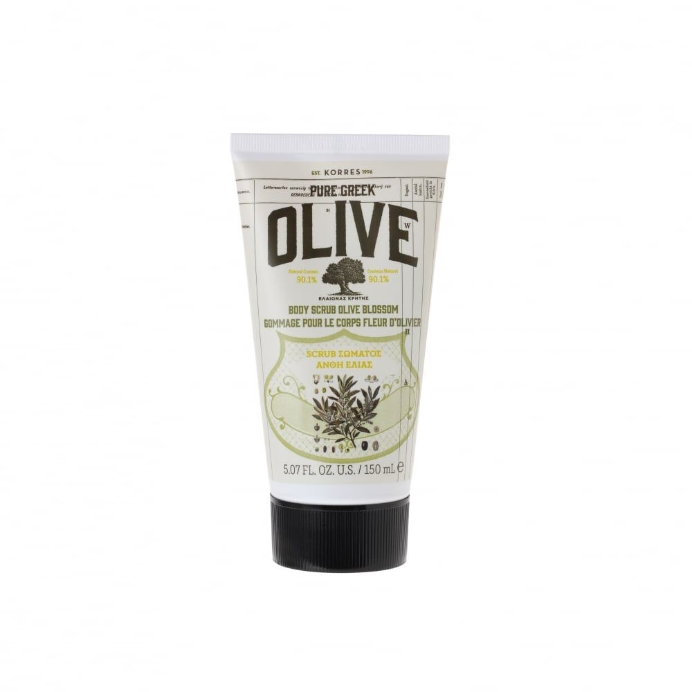 Pure Greek Olive Body Scrub Olive Blossoms